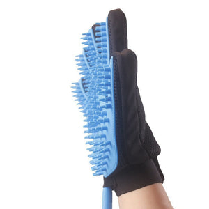 The Ultimate Pet Shower Experience: Five Finger Shower Massage Spray Bath Gloves
