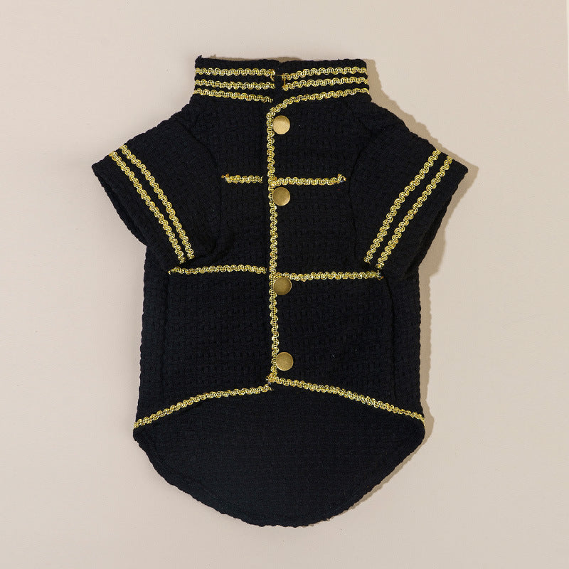 Elevate Your Pet's Style with the Trendy Cool Fashion Jacket Vest